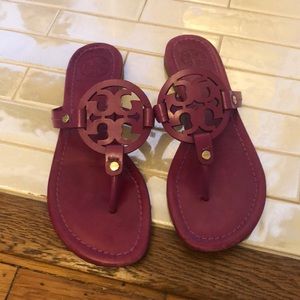 Fuchsia Tory Burch sandals